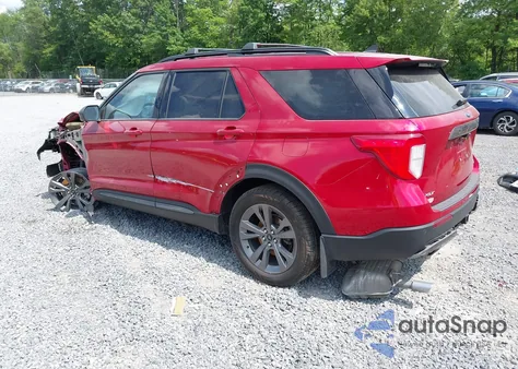 2021 Ford Explorer Xlt from USA, damaged, VIN 1FMSK8DH2MGA21667
